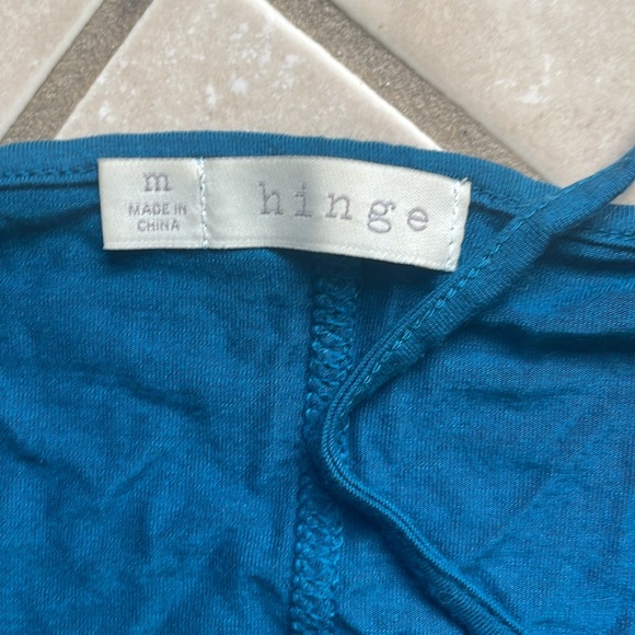 Hinge tank top, M blue - Picture 5 of 6